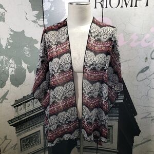 Interi Sheer Cardigan Size S/M
